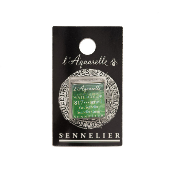 Aquarelle Extra-Fine 1/2 Godet Vert Sennelier