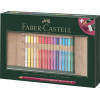 34 crayons de couleur Polychromos trousse rouleau Faber-Castell