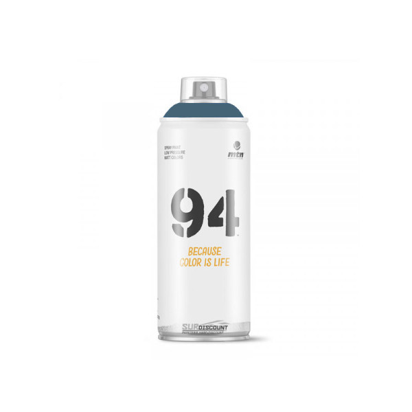 Bombe de peinture MTN 94 - bleu eureka | Artmania