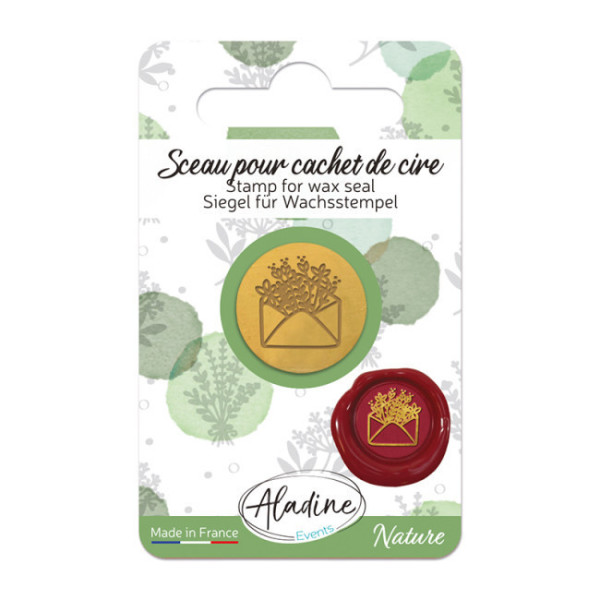photo - Sceau pour cachet de cire - Enveloppe - Nature - Carterie - Loisirs créatifs - Aladine