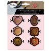 photo - Moules pour cachet de cire - 6 formes - Carterie - Loisirs créatifs - Aladine