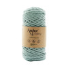 Pelote de fil pour macramé Anchor Crafty coton polyester menthe