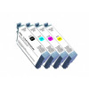 Pack de 4 cartouches compatibles EPSON T0715 guépard  E-71 UpPrint