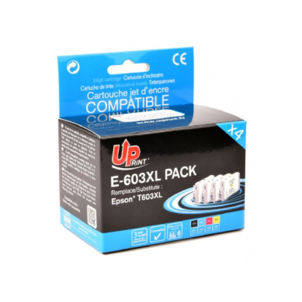 EPSON T603XL pack de 4 cartouches compatibles E-603XL UpPrint