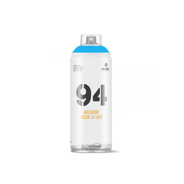 Bombe de peinture MTN 94 - bleu spectral | Artmania