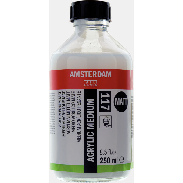 photo - Médium - Peinture acrylique - Mat - Amsterdam - Flacon 250ml
