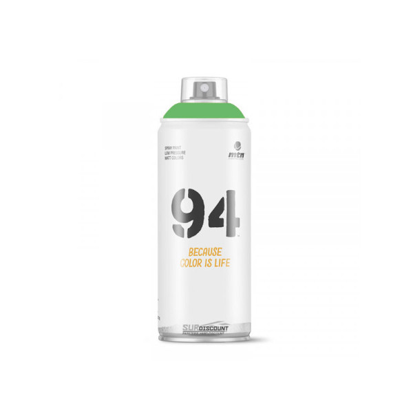 Bombe de peinture MTN 94 - vert néon | Artmania