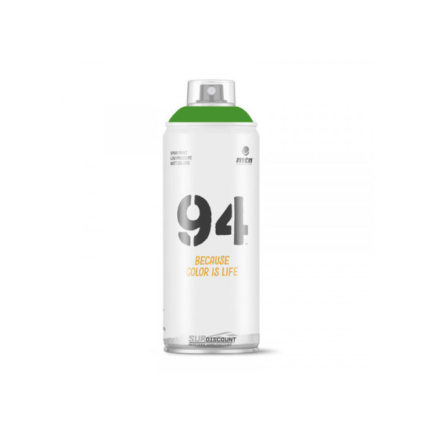 Bombe de peinture MTN 94 - vert iguane | Artmania
