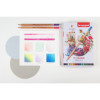 Crayons de couleur - 12 teintes basiques - Mine épaisse - Boite métal - Bruynzeel