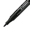 Marqueur STABILO FREE - T100 Noir acrylique - pointe conique