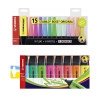 photo-Coffret 15 + 8 surligneurs - STABILO BOSS ORIGINAL - Fluo et pastel