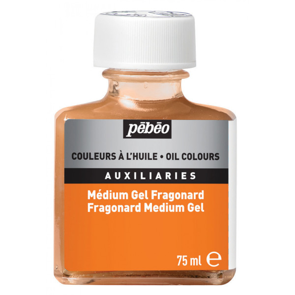 Médium - Gel Fragonnard - Peinture à l'huile - Incolore - Fluidifie - Pébéo - 75ml