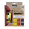photo - Peinture acrylique - Coffret 3 couleurs - Tubes 60ml - Haute viscosité - Pébéo - Origin acrylics