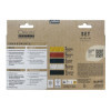 Peinture acrylique - Coffret 5 couleurs - Tubes 60ml - Haute viscosité - Pébéo - Origin acrylics