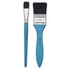 2 pinceaux - Spalter - Plat - Aquarelle - Imitation petit-gris - Pébéo