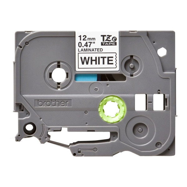 Ruban étiquettes auto-adhésives Brother TZe231 12mm noir/blanc
