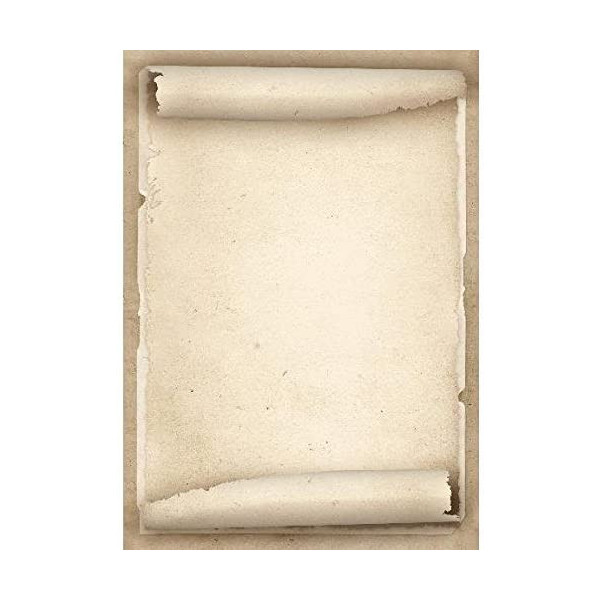 Feuilles de papier illustré parchemin A4 90g