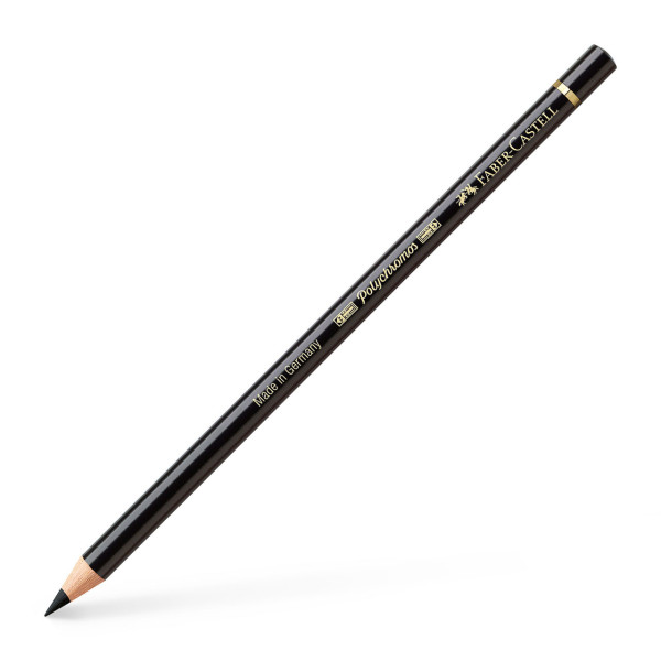 Crayon de couleur Polychromos - noir - Faber-Castell | Artmania