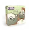 Kit crochet - 2 corbeilles à réaliser - Modèle grenouille - Loisirs créatifs - Graine créative