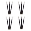 Lot de 12 recharges encre gel effaçable pour stylo R-Pen noir