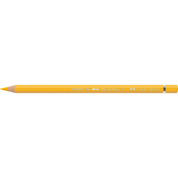 Crayon de couleur jaune cadmium foncé aquarellable Albrecht Dürer Faber-Castell
