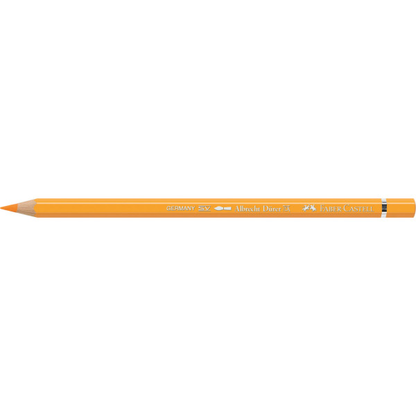 Crayon de couleur jaune chrome foncé aquarellable Albrecht Dürer Faber-Castell