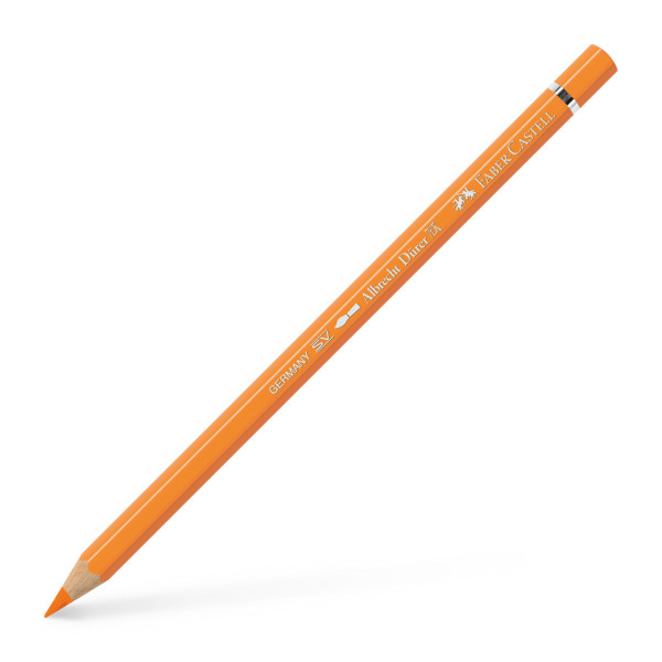 Crayon de couleur orange de cadmium aquarellable Albrecht Dürer Faber-Castell