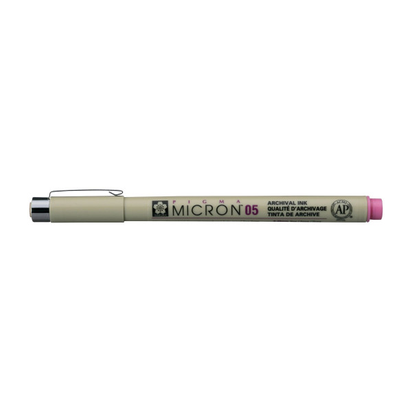 Feutre Pigma Micron 05 Sakura pointe fine 0.45mm rose