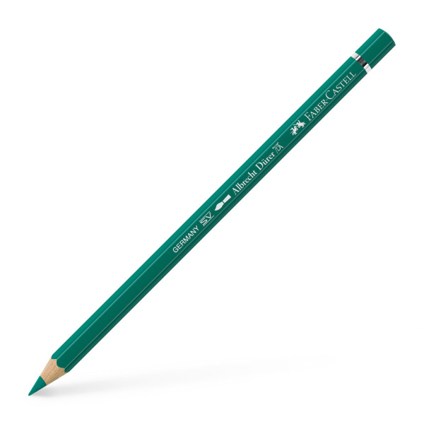 Crayon de couleur vert oxyde chrome aquarellable Albrecht Dürer Faber-Castell