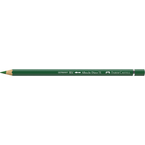 Crayon de couleur vert permanent olive aquarellable Albrecht Dürer Faber-Castell