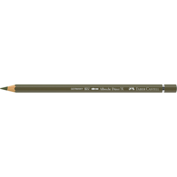 Crayon de couleur vert olive jaune aquarellable Albrecht Dürer Faber-Castell