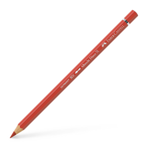 Crayon de couleur rouge Pompéi aquarellable Albrecht Dürer Faber-Castell