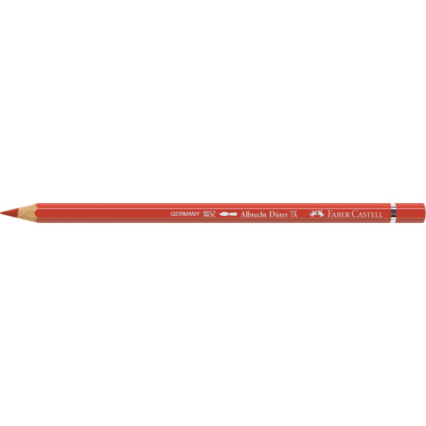 Crayon de couleur rouge Pompéi aquarellable Albrecht Dürer Faber-Castell