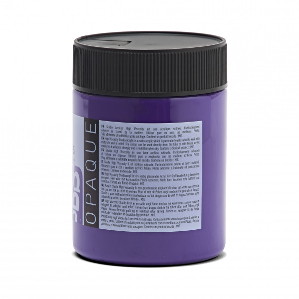 Peinture acrylique - Violet Cobalt foncé - 47 - Pébéo Studio - Pot de 500ml