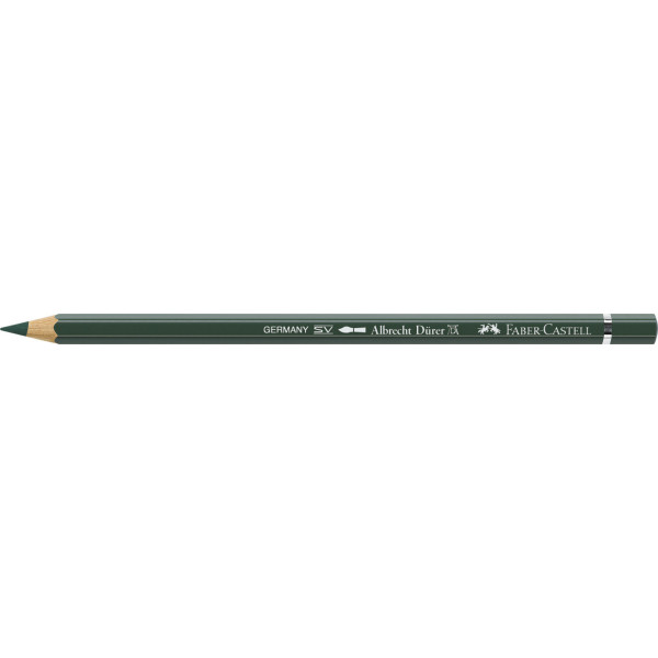 Crayon de couleur vert oxyde chrome aquarellable Albrecht Dürer Faber-Castell