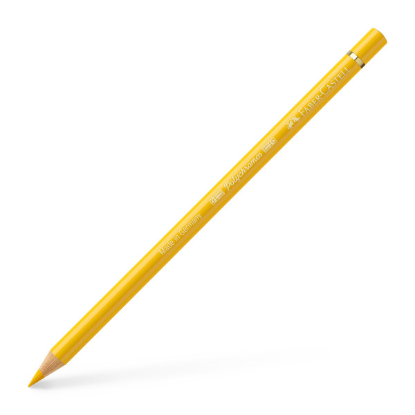 Crayon de couleur jaune cadmium foncé Polychromos Faber-Castell