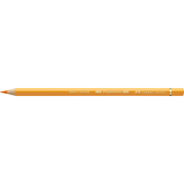 Crayon de couleur jaune chrome foncé Polychromos Faber-Castell