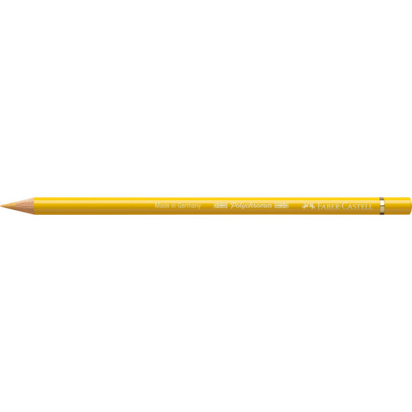 Crayon de couleur jaune naples foncé Polychromos Faber-Castell