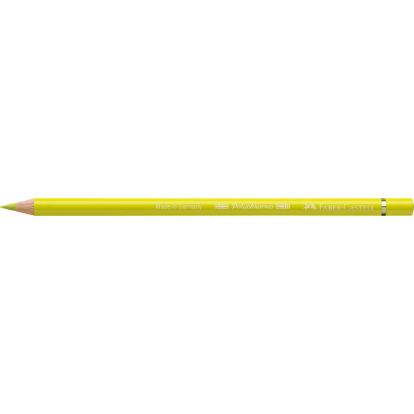 Crayon de couleur jaune de cadmium citron Polychromos Faber-Castell