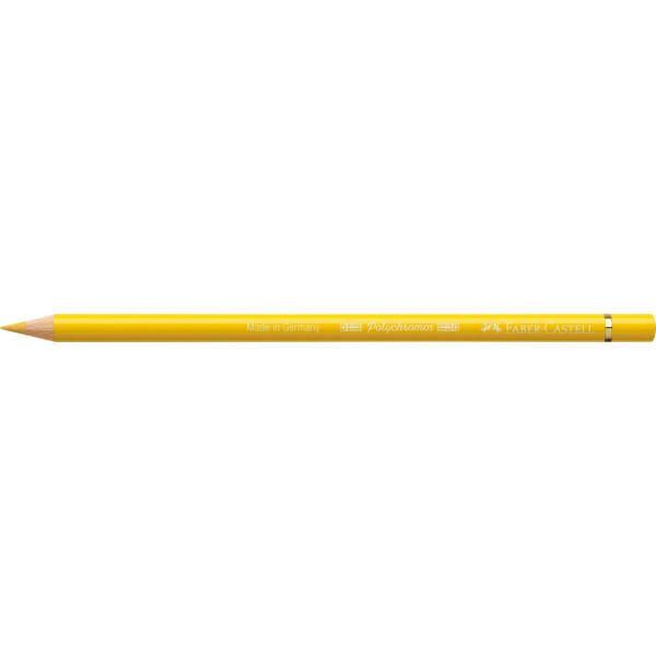 Crayon de couleur jaune de naples Polychromos Faber-Castell