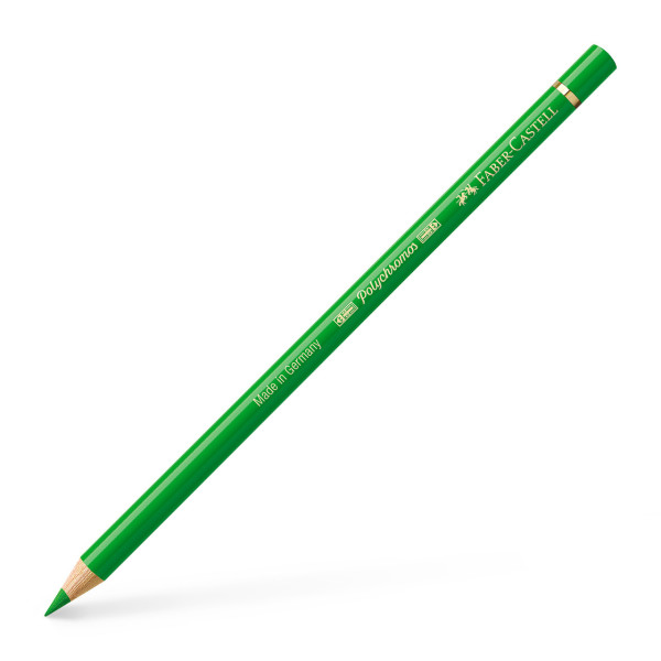 Crayon de couleur vert feuille Polychromos Faber-Castell