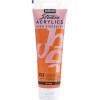 photo - Peinture acrylique - Orange jaune iridescent - 353 - Pébéo Studio - Tube de 250 ml