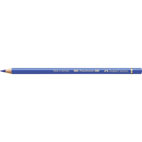 Crayon de couleur bleu ultramarine Polychromos Faber-Castell