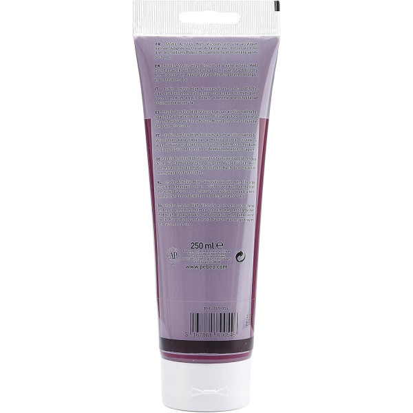 Peinture acrylique - Cramoisi alizarine - 54 - Pébéo Studio - Tube de 250 ml