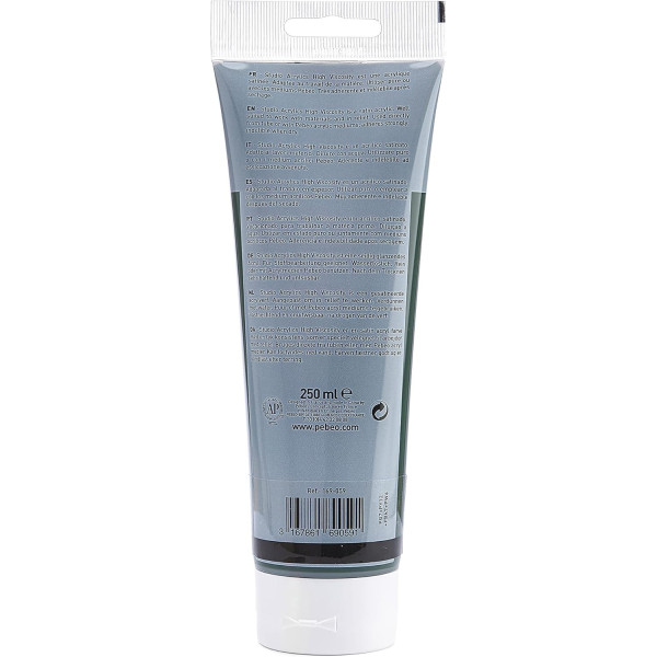 Peinture acrylique - Vert de Vessie - 59 - Pébéo Studio - Tube de 250 ml
