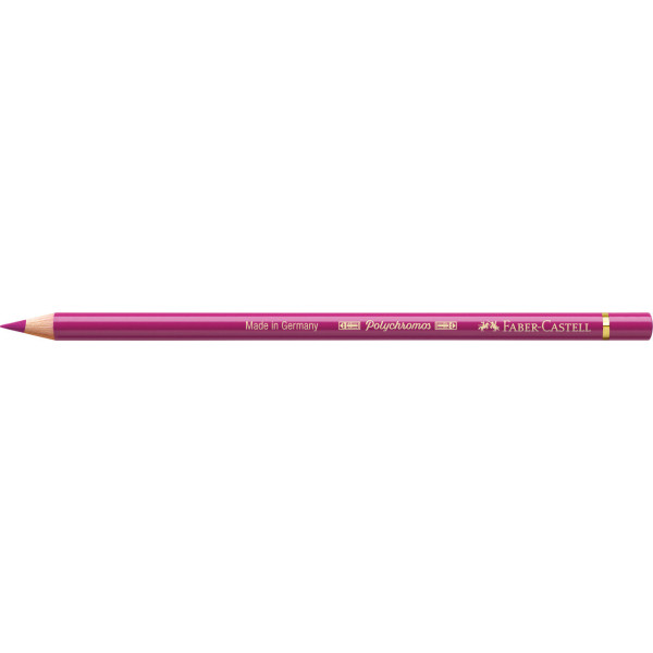 Crayon de couleur pourpre rose moyen Polychromos Faber-Castell