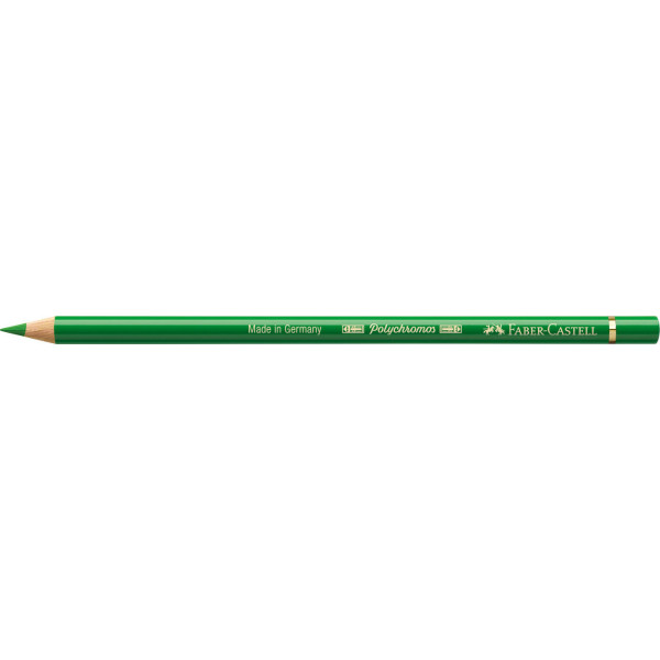 Crayon de couleur vert permanent Polychromos Faber-Castell