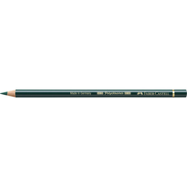 Crayon de couleur vert pin Polychromos Faber-Castell