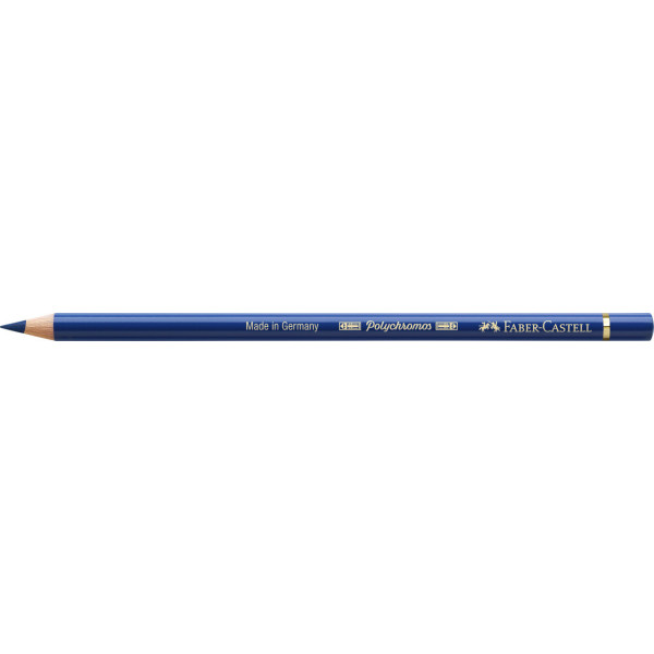 Crayon de couleur bleu héliorougeatre Polychromos Faber-Castell