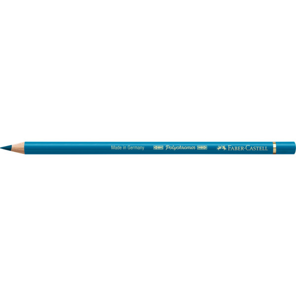 Crayon de couleur turquoise cobalt Polychromos Faber-Castell